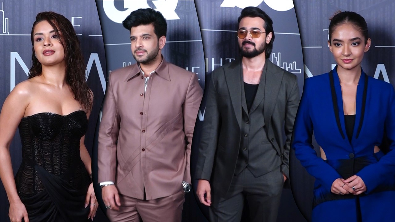 Karan Kundra, Avneet Kaur, Bhuvan Bam, Anushka Sen & Others Spotted For The Starry GQ Runway Event