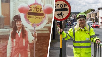 UK's longest-serving lollipop lady, 84, has ‘no plan to retire’ after award