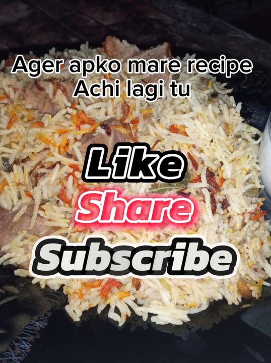 Hyderabadi Beef Biryani #@,