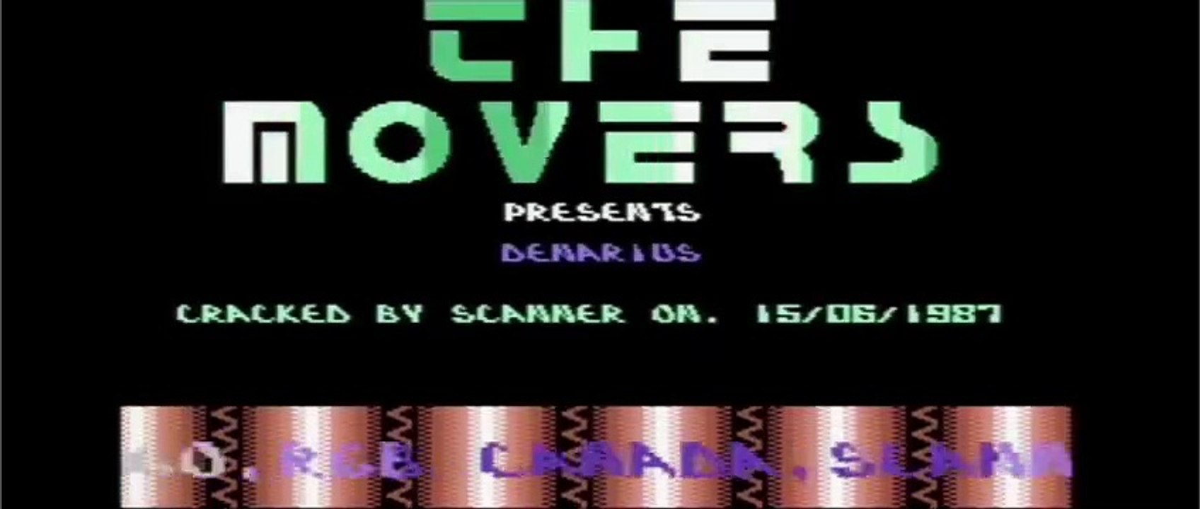 C64 Cracktro - Denarius by The Movers