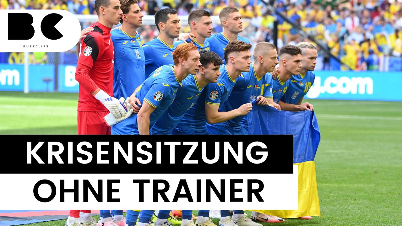 EM 2024: Ukraine schmeißt Trainer nach Niederlage aus der Kabine