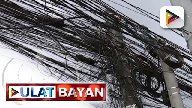MMC, binalaan ang mga telco at Meralco na ayusin ang spaghetti wires o sala-salabat na kable