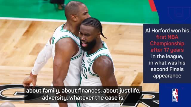 Celtics buzzing for leader Al Horford after NBA Championship triumph