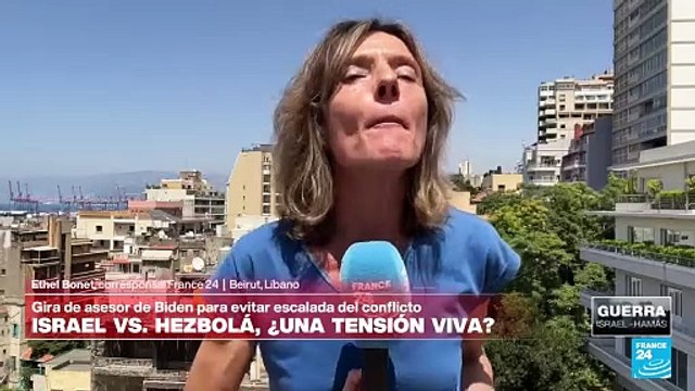 Informe desde Beirut: Biden envía asesor a Israel y Líbano para intentar mitigar ataques con Hezbolá
