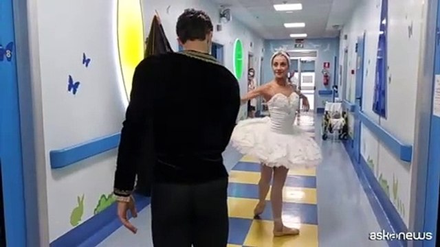 Bolle danza per i bambini ricoverati all'ospedale Buzzi di Milano