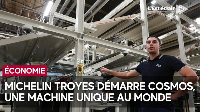 Michelin Troyes démarre une machine unique au monde qui révolutionne la fabrication de pneus agricoles