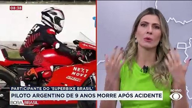 Piloto de 9 anos morre em acidente de moto durante competição em Interlagos