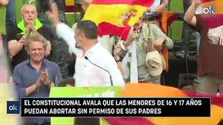 El Constitucional avala que las menores de 16 y 17 años puedan abortar sin permiso de sus padres