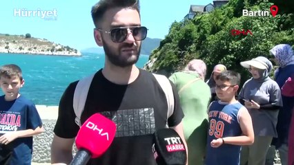 Amasra'ya 3 günde 150 bin araç giriş yaptı