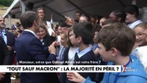 Législatives 2024 : Emmanuel Macron tente d’expliquer la dissolution à des enfants pendant un déplacement