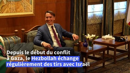 L'envoyé de Biden au Liban juge "urgente" une désescalade entre le Hezbollah et Israël