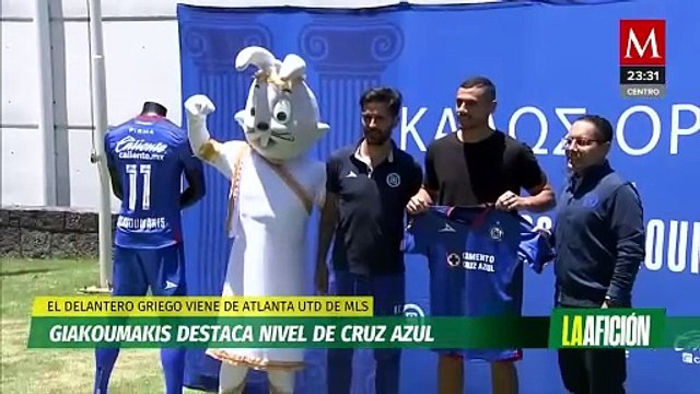 Giorgos Giakoumakis es presentado como refuerzo de Cruz Azul: El club tiene más nivel que la MLS