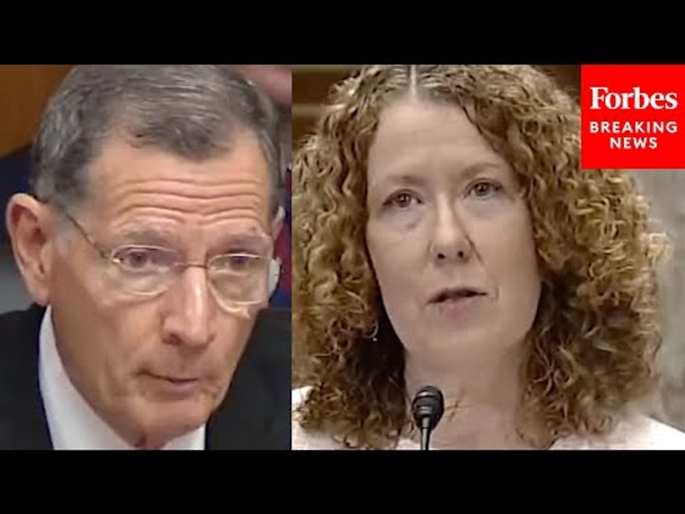 'The Answer Is No, You Can't': John Barrasso Grills Tracy Stone-Manning About BLM Comments System