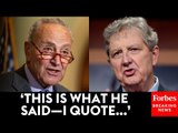 John Kennedy Quotes Schumer's Own Words And Claims Dems Are Trying To 'Undermine' SCOTUS