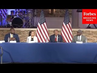 Trump Says He's 'Done More For The Black Population Than Any President Since Abraham Lincoln'