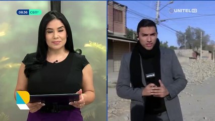 Conflicto de límites: Quillacollo acusa a Vinto de dejar piedras sobre una calle para evitar que se asfalte