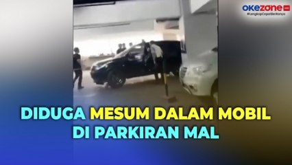 Detik-Detik Sekuriti Mal Terlibat Kejar-Kejaran dengan Mobil Berisi Sejoli yang Diduga Berbuat Mesum