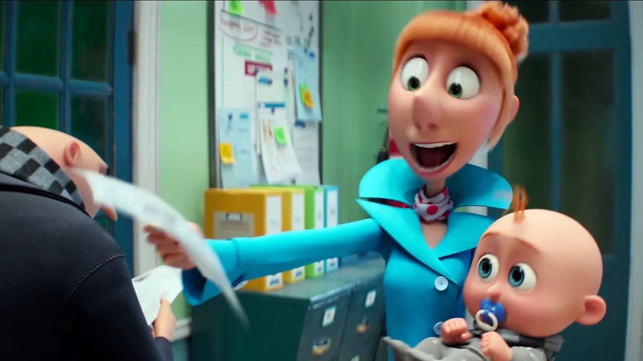 Moi, Moche et Méchant 4 EXTRAIT VF "Nouvelles identités pour Gru et sa famille"