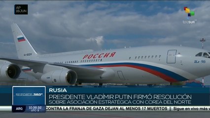 Reporte 360° 18-06 Moscú y Pionyang firman tratado de cooperación