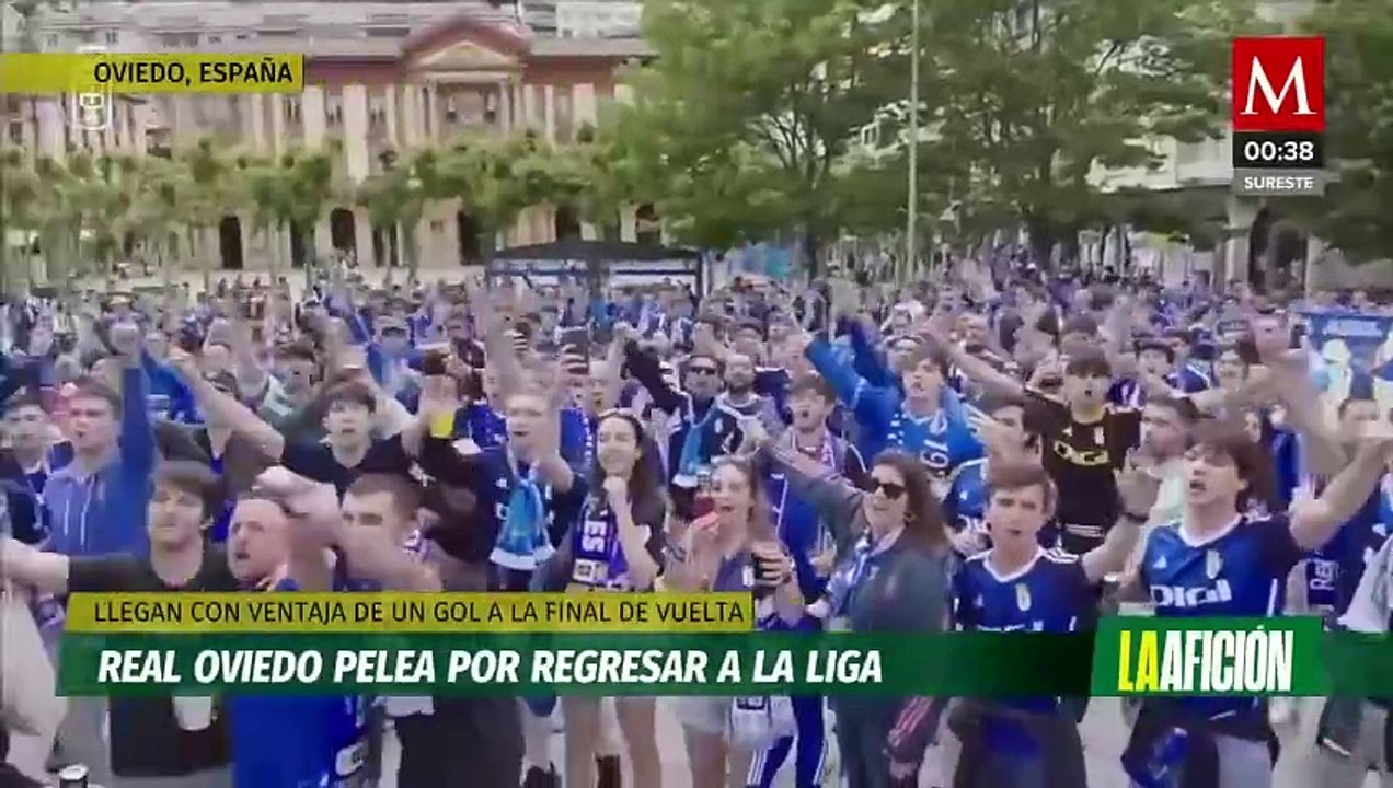 Real Oviedo, de Grupo Pachuca, saca ventaja ante el Espanyol en partido por el ascenso a La Liga