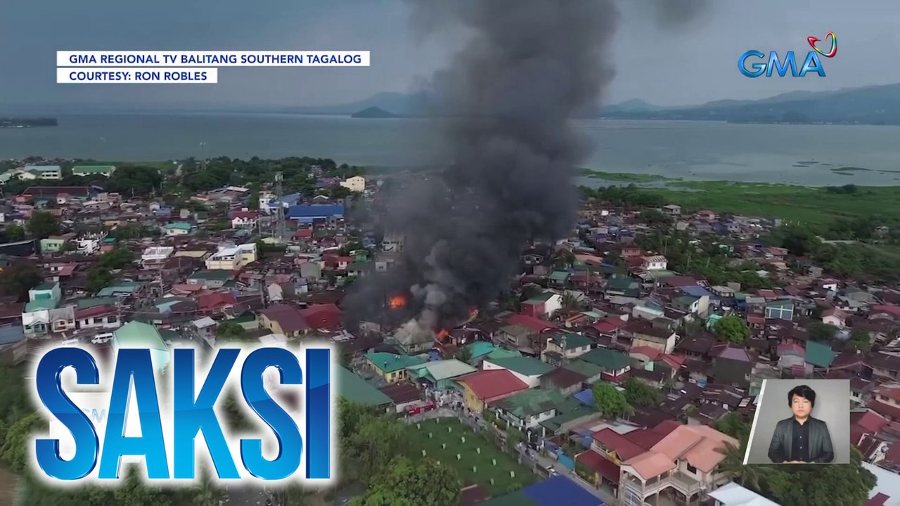30 bahay kabilang ang ilang ancestral house sa Calamba, Laguna, nasunog | Saksi