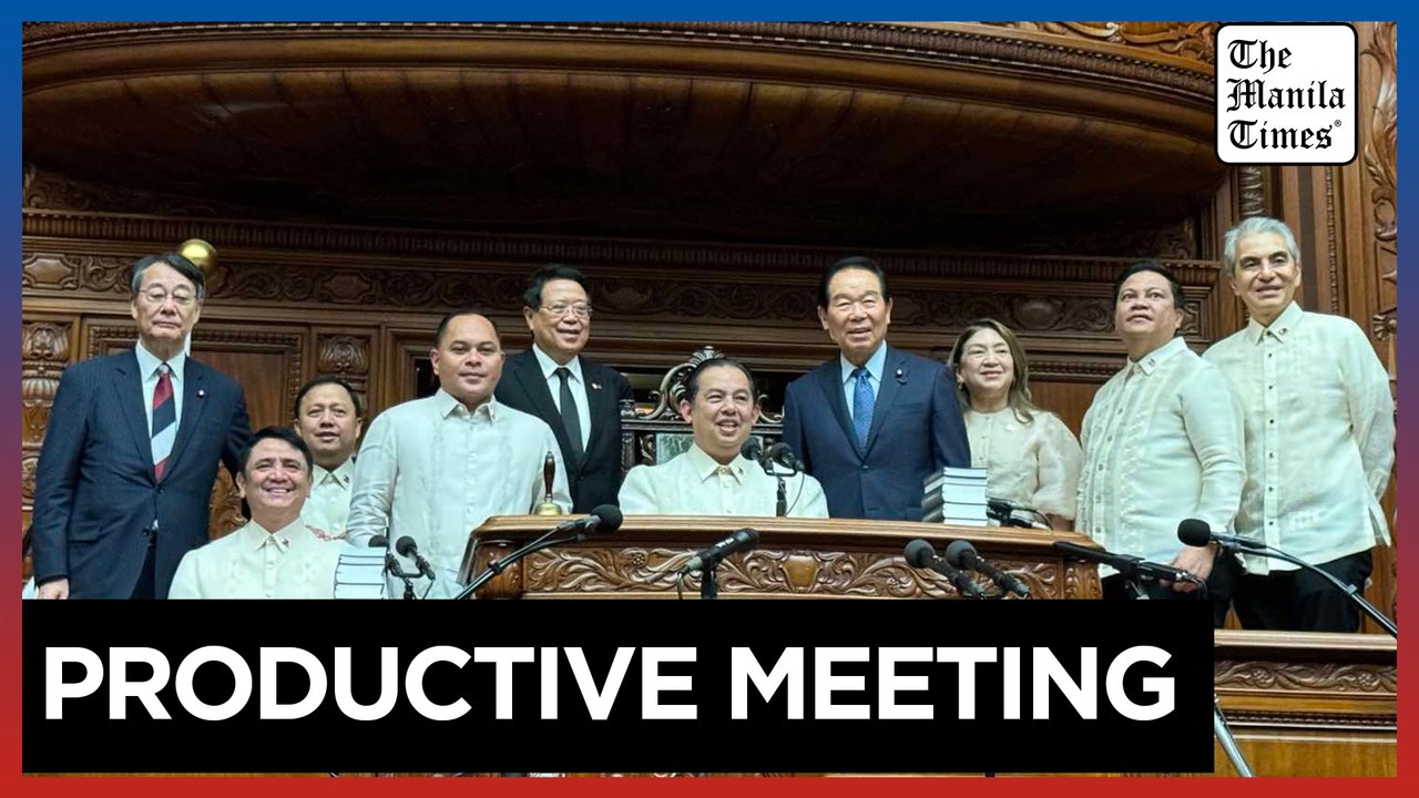 Romualdez, Japanese counterpart discuss areas of cooperation