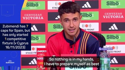 Zubimendi ready to start when called upon