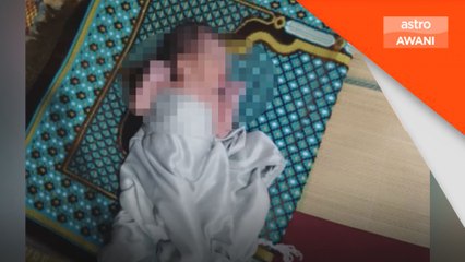 Bayi perempuan baharu lahir ditemukan di masjid di Lipis