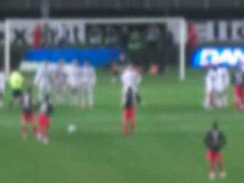 La barre sur le coup-franc