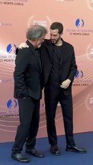 VIDÉO GALA - Victor Belmondo au Festival de Monte-Carlo : instant complice avec Olivier Marchal