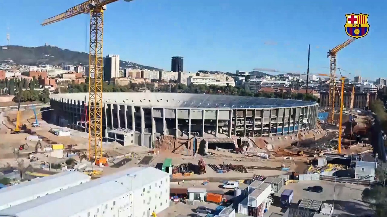 Barcelona: Así luce el gran avance del nuevo Spotify Camp Nou