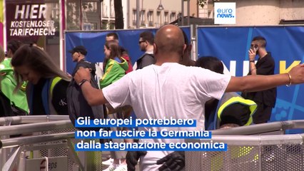 Gli europei di calcio non faranno uscire l'economia tedesca da anni di stagnazione