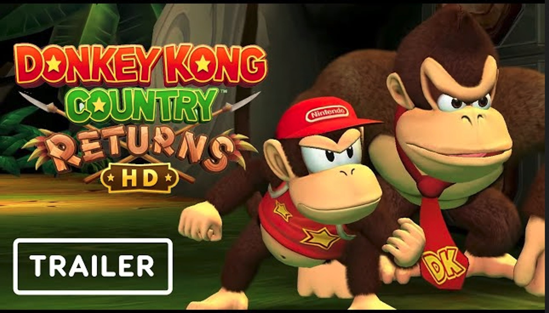 Donkey Kong Country Returns HD | Announcement Trailer - Nintendo Direct 2024