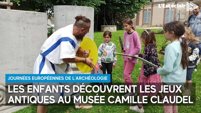 Aux Journées européennes de l’archéologie, les enfants eux aussi deviennent des gladiateurs