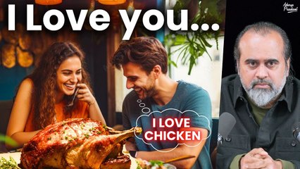 I love you. I also love chicken || Acharya Prashant, with MMMUT Gorakhpur (2023)