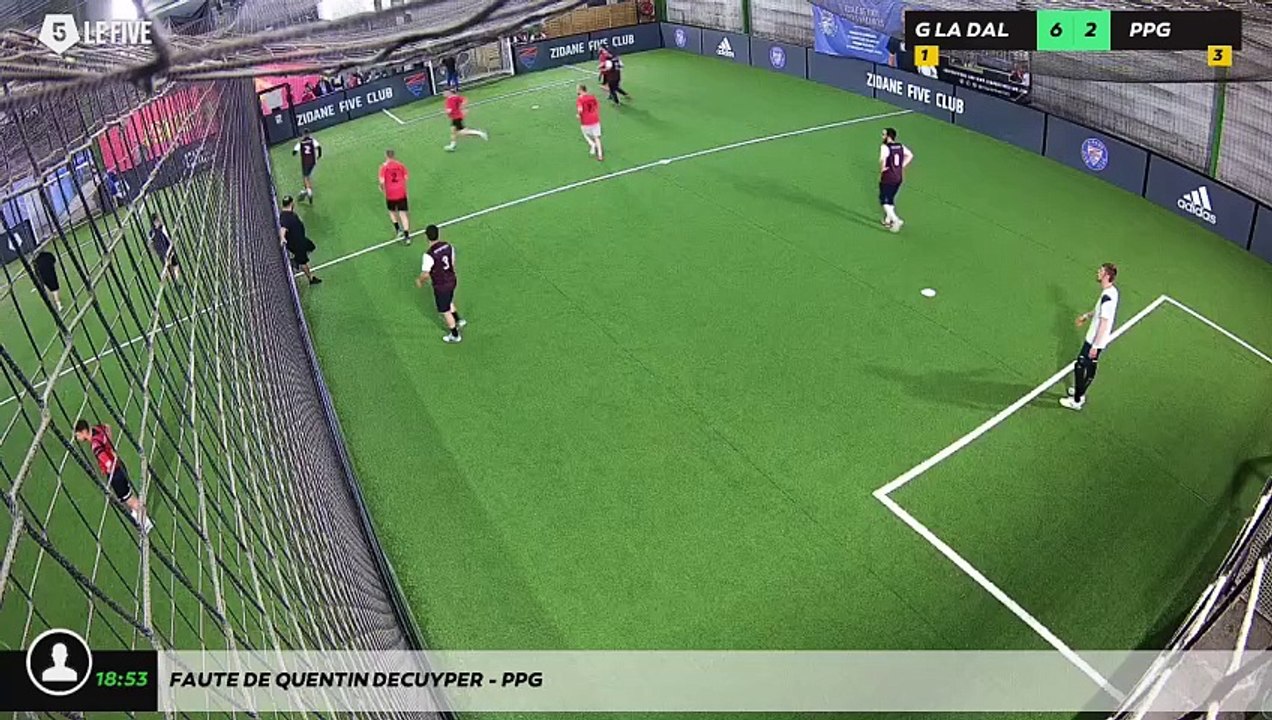 Faute de Quentin Decuyper - PPG