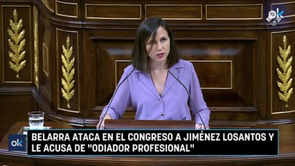 Belarra ataca en el Congreso a Jiménez Losantos y le acusa de "odiador profesional"