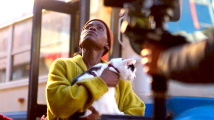 Lupita Nyong'o Gets Honest About Working with Cats