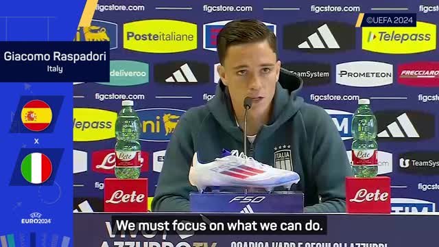 Italy have what it takes to hurt Spain - Raspadori