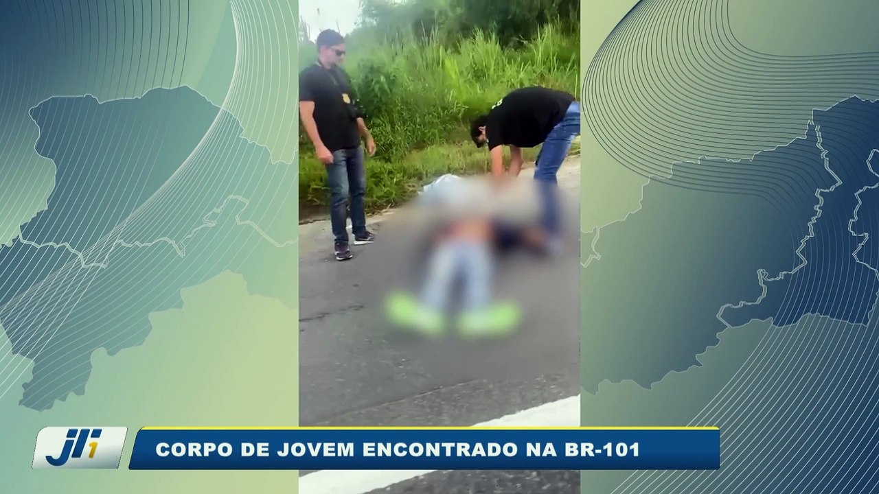 Corpo de jovem encontrado na BR-101
