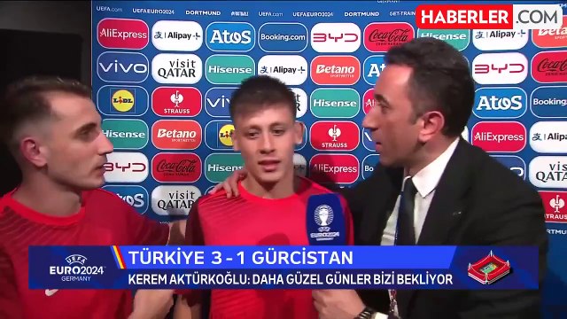 Verdiği yanıtı tüm ülke ayakta alkışlar! Kerem Aktürkoğlu Arda'nın golünü öve öve bitiremedi