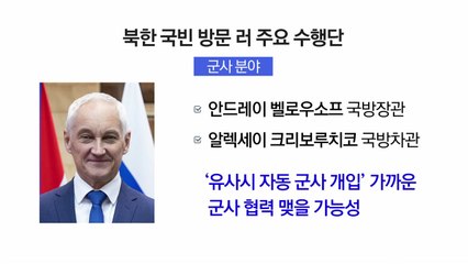 푸틴 北 국빈 방문에 동행하는 주요 수행단은? [앵커리포트] / YTN