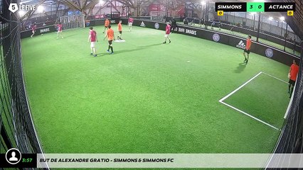 But de Alexandre GRATIO - SIMMONS & SIMMONS FC
