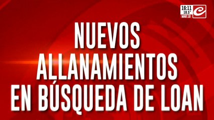 Nuevos allanamientos en búsqueda de Loan: trabajan más de 600 rescatistas