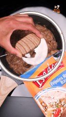 Así se sacan todos los frijoles de la bolsa y sin ensuciarte