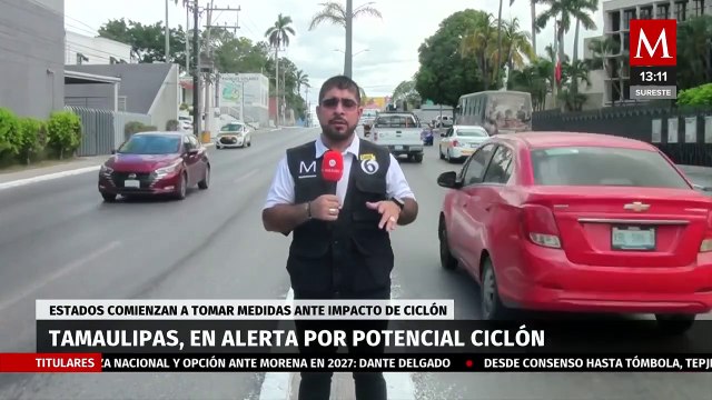 El Gobierno de Tamaulipas activa alerta por el ciclón tropical 'Alberto'