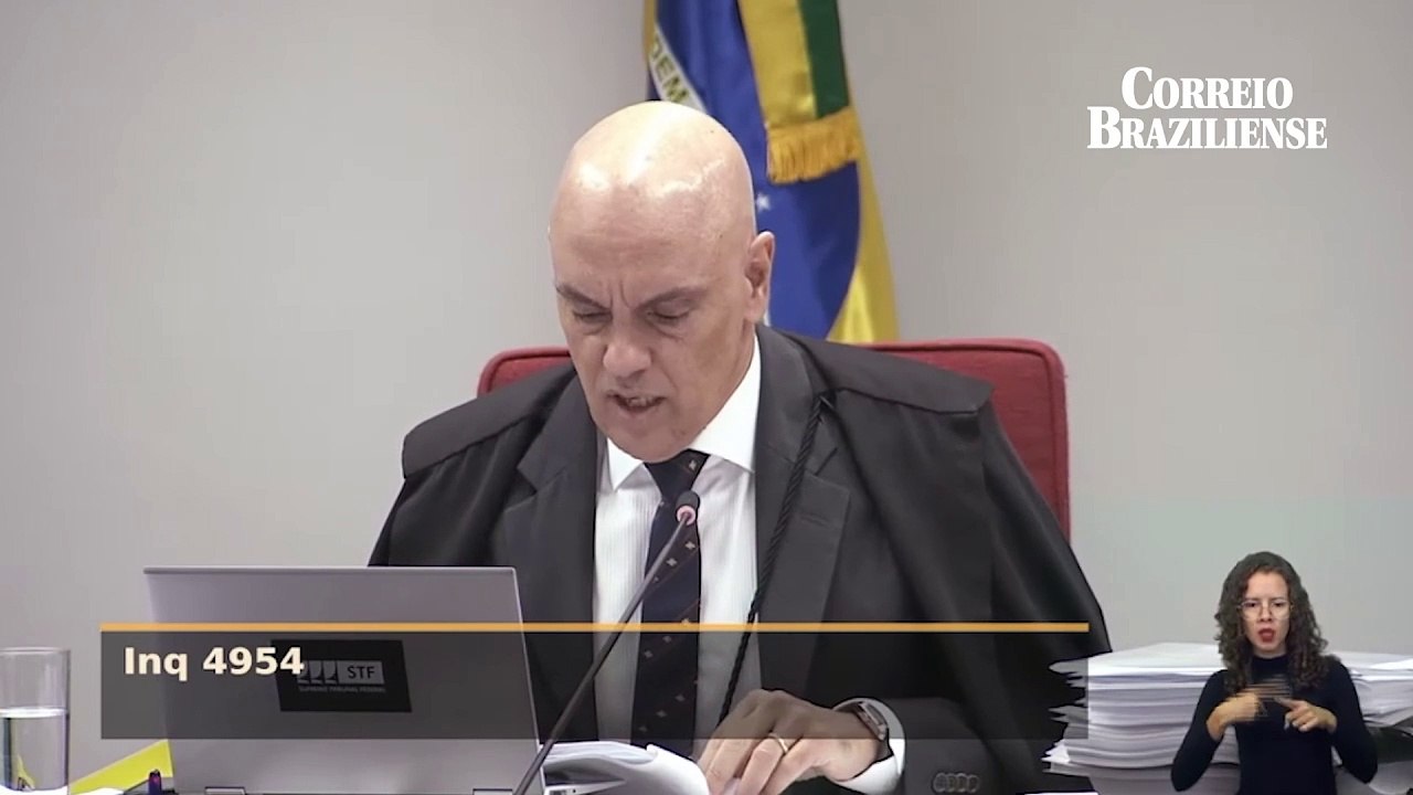 MORAES DEFENDE COMPETÊNCIA DO STF NO JULGAMENTO DO CASO MARIELLE