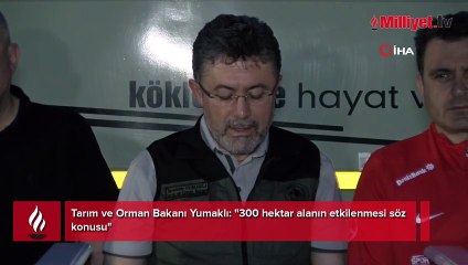Çanakkale'de orman yangını! Mücadele sürüyor
