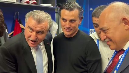 Cumhurbaşkanı Erdoğan'dan A Milli Futbol Takımı'na tebrik