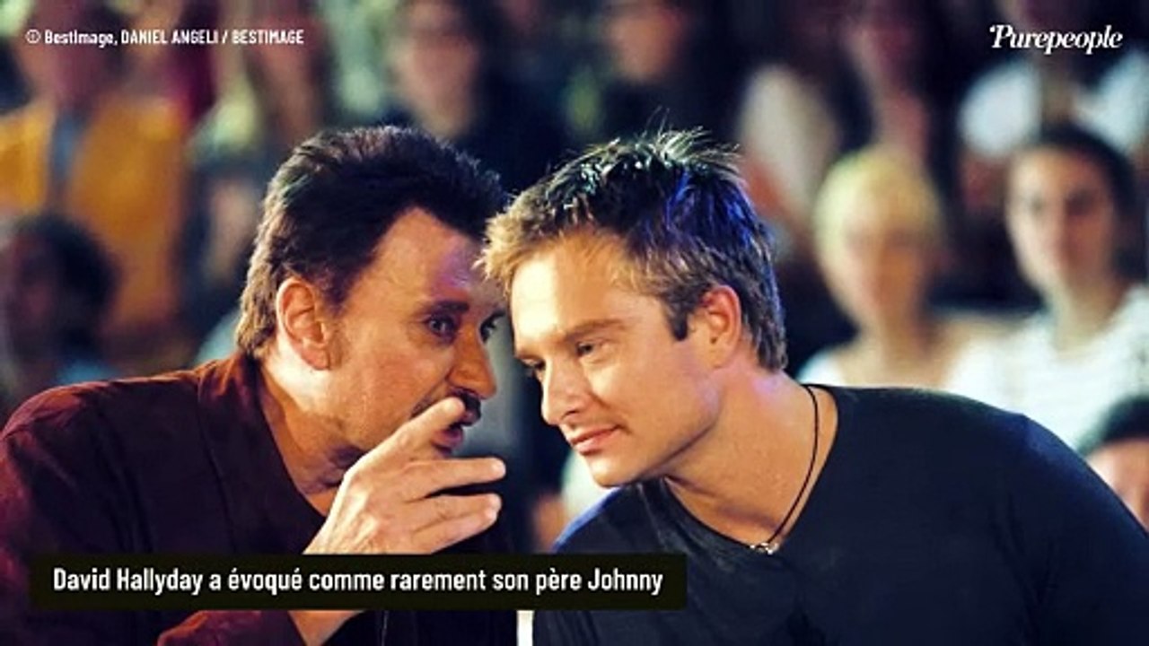 David Hallyday franc sur sa relation avec son père Johnny : "C'était un coup de fil de temps en temps"